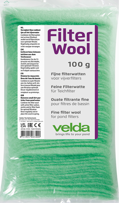 Vt Filter watten Groen 100 Gram | Filtermateriaal, afbeelding 3 Filtermateriaal