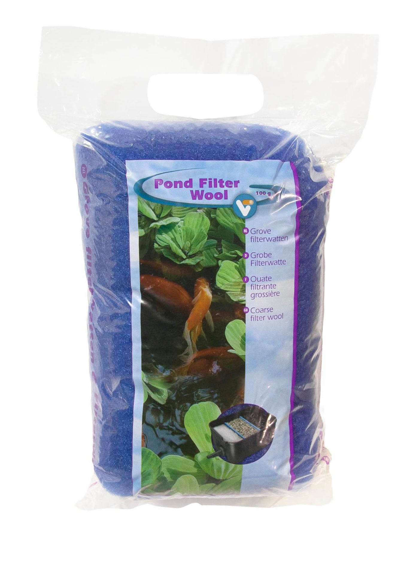 Vt Vt Filter Watten Blauw 100 Gram | Filtermedium