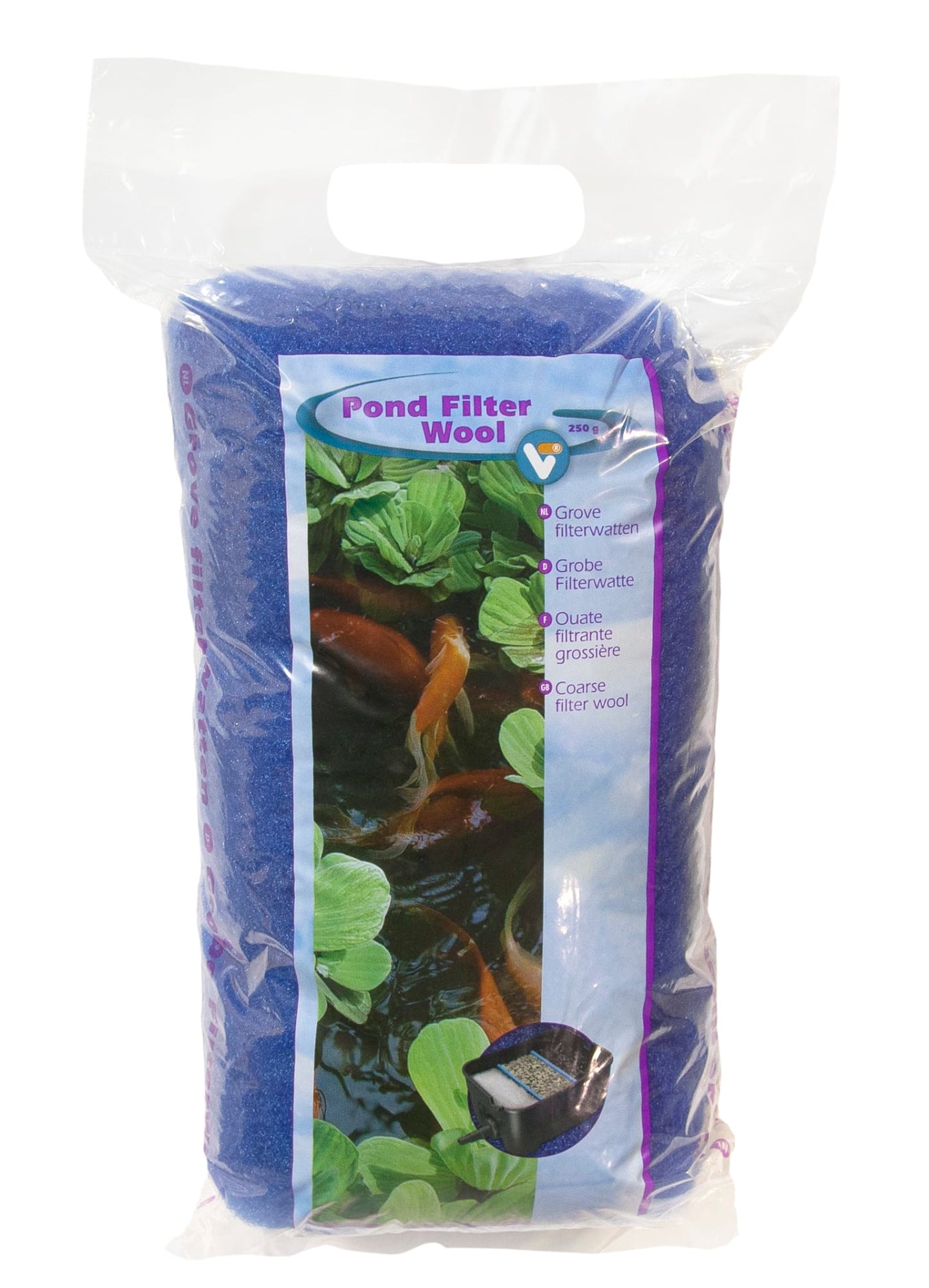 Vt Filter Watten Blauw 250 Gram | Filtermateriaal
