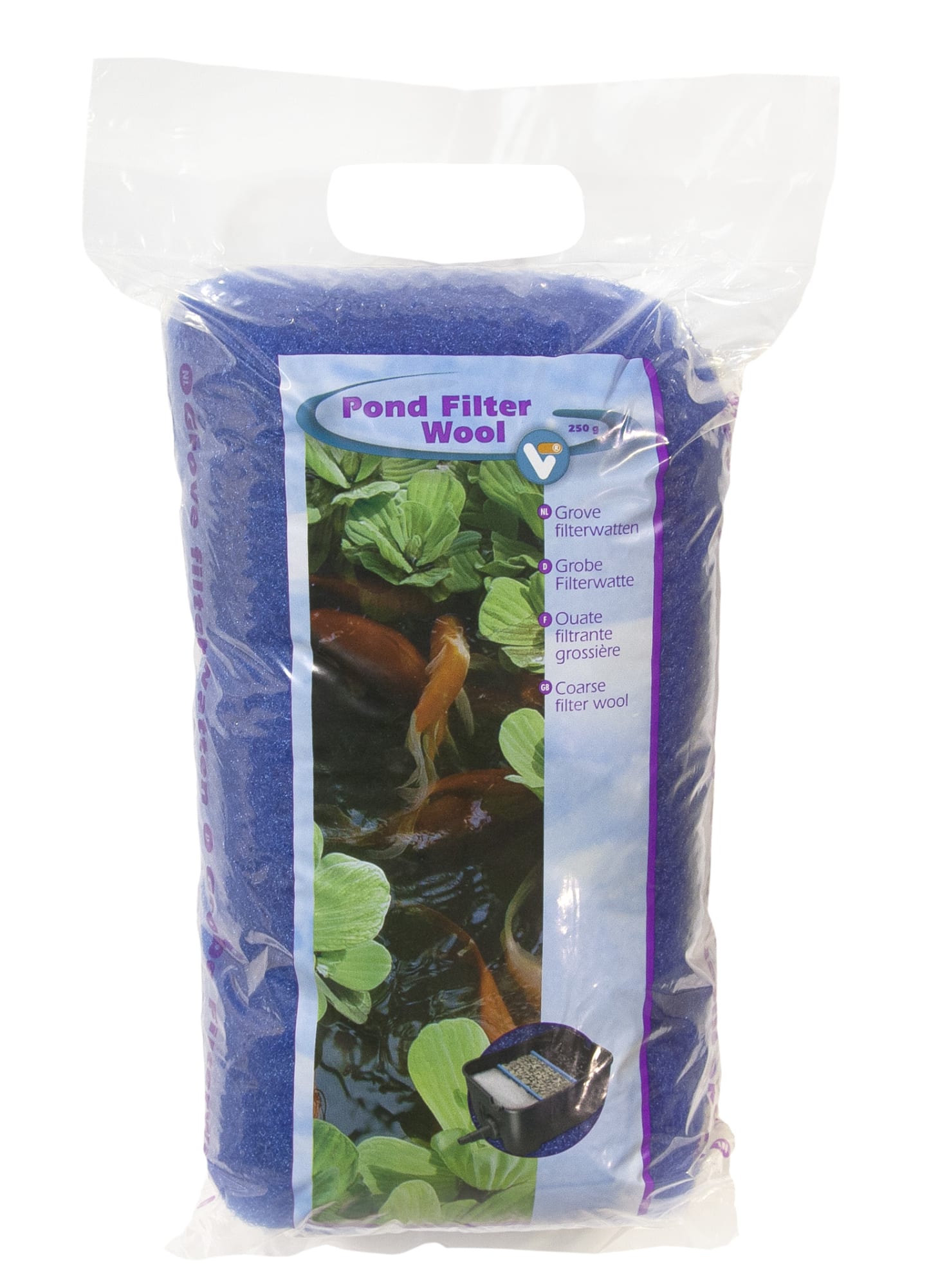 Vt Filter Watten Blauw 250 Gram | Filtermateriaal