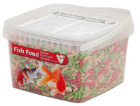 VT Fish Food 3-Colour Sticks 2,5 liter - Drijvend vijvervoer driekleurenmix, miniatuur 2