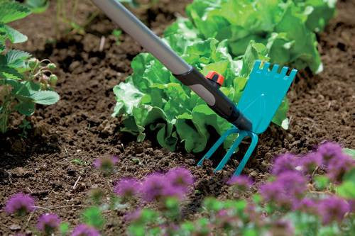 Gardena combisystem tuinhak 3 tanden/recht blad - Tuinaccessoires
