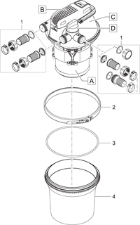 Behuizing FiltoClear 3000/5000 | Oase productafbeelding, miniatuur 2