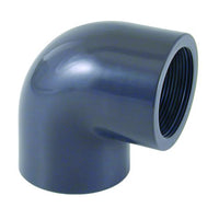 Cepex PVC knie 90° 2 x ¾" binnendraad PN10, miniatuur 2