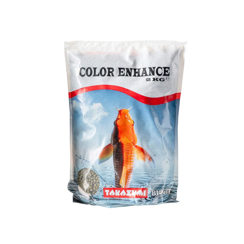Takazumi Budget Color Enhance Budget 3 mm 2000 gr, Koivoer Kleur bij Vijvercentrum
