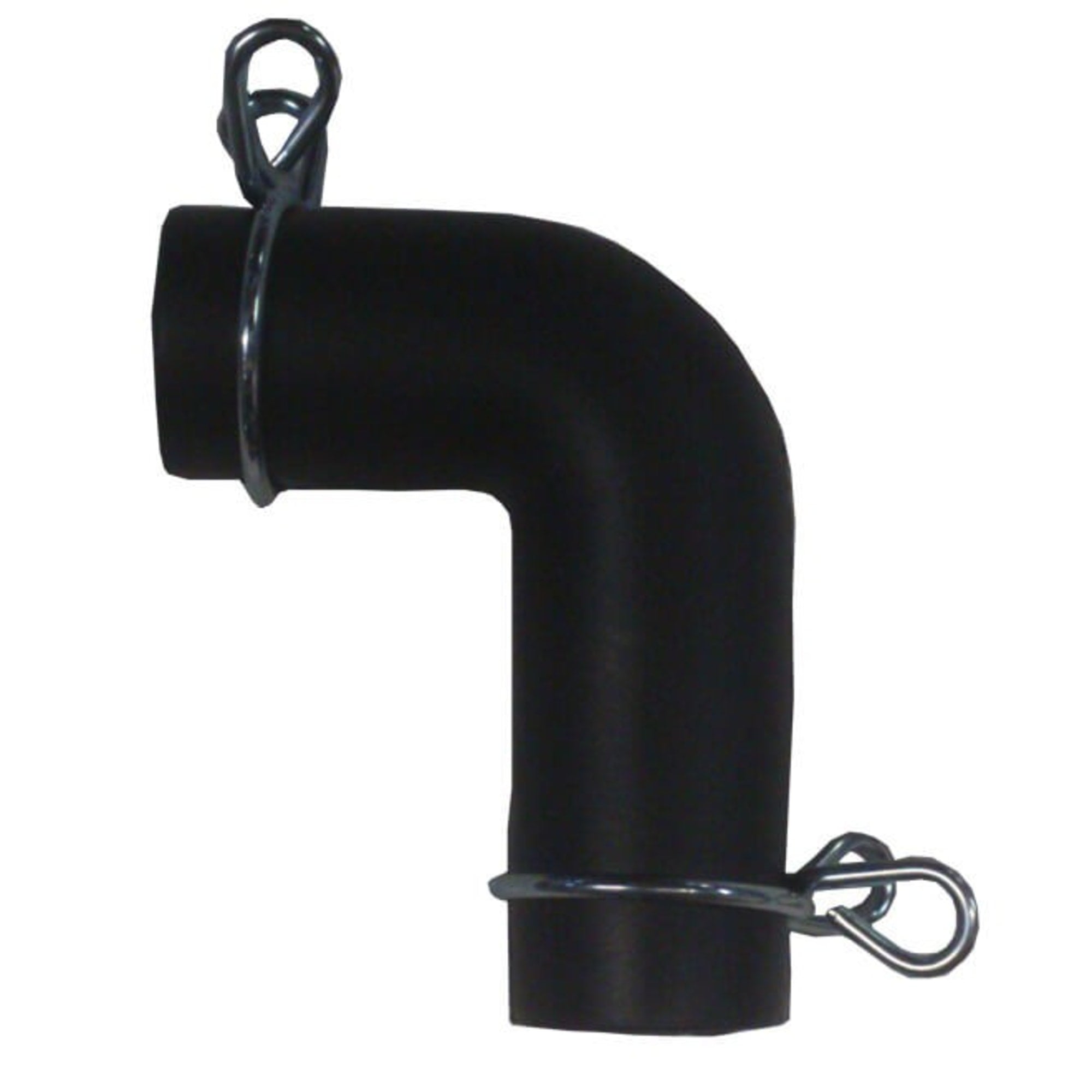Aansluitset luchtpompen rubber knie 17 x 17 mm