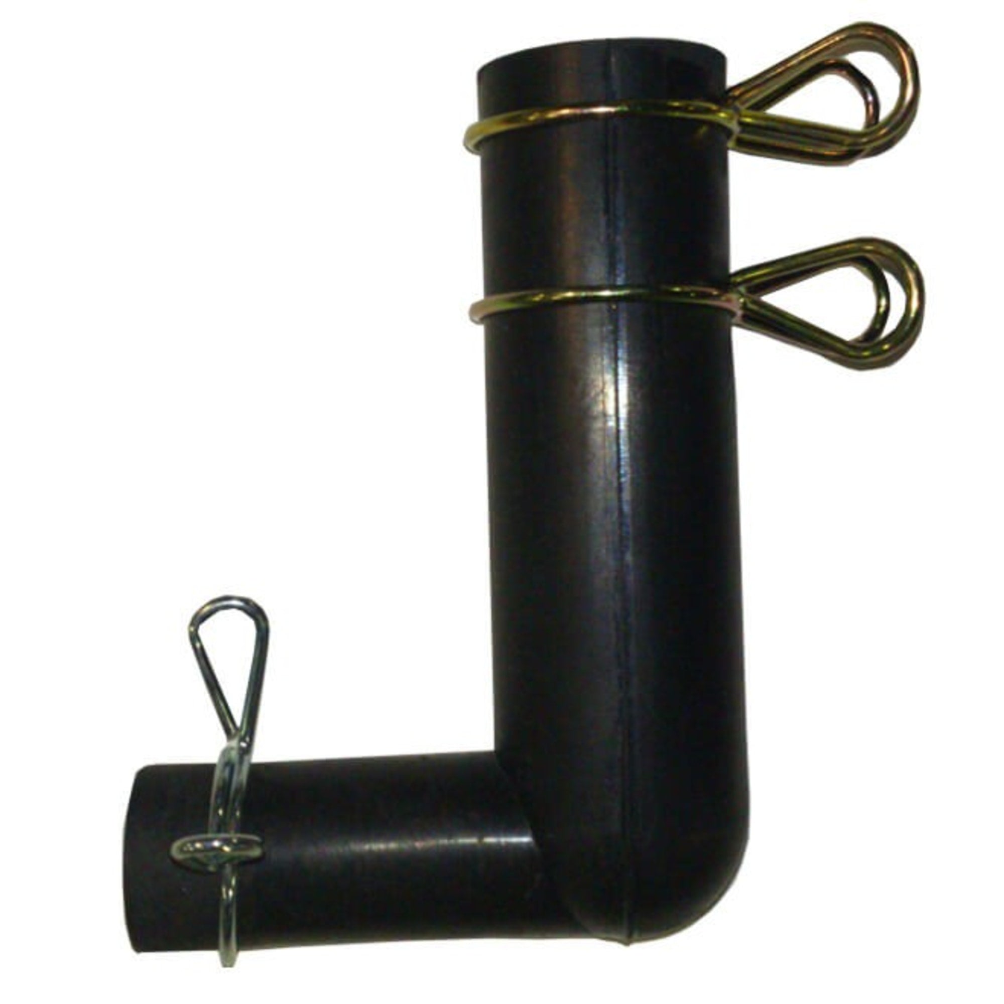 Aansluitset luchtpompen rubber knie 25 x 17 mm