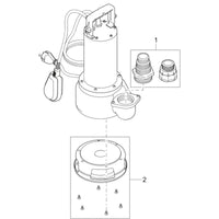 Adapterset MudDrain 2", miniatuur 1