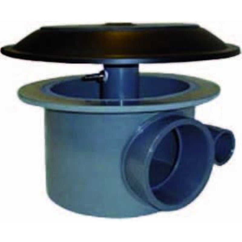 Aerated Dome voor bodemafvoer 110 mm met 50 mm aansluiting, Onderdelen bij Vijvercentrum
