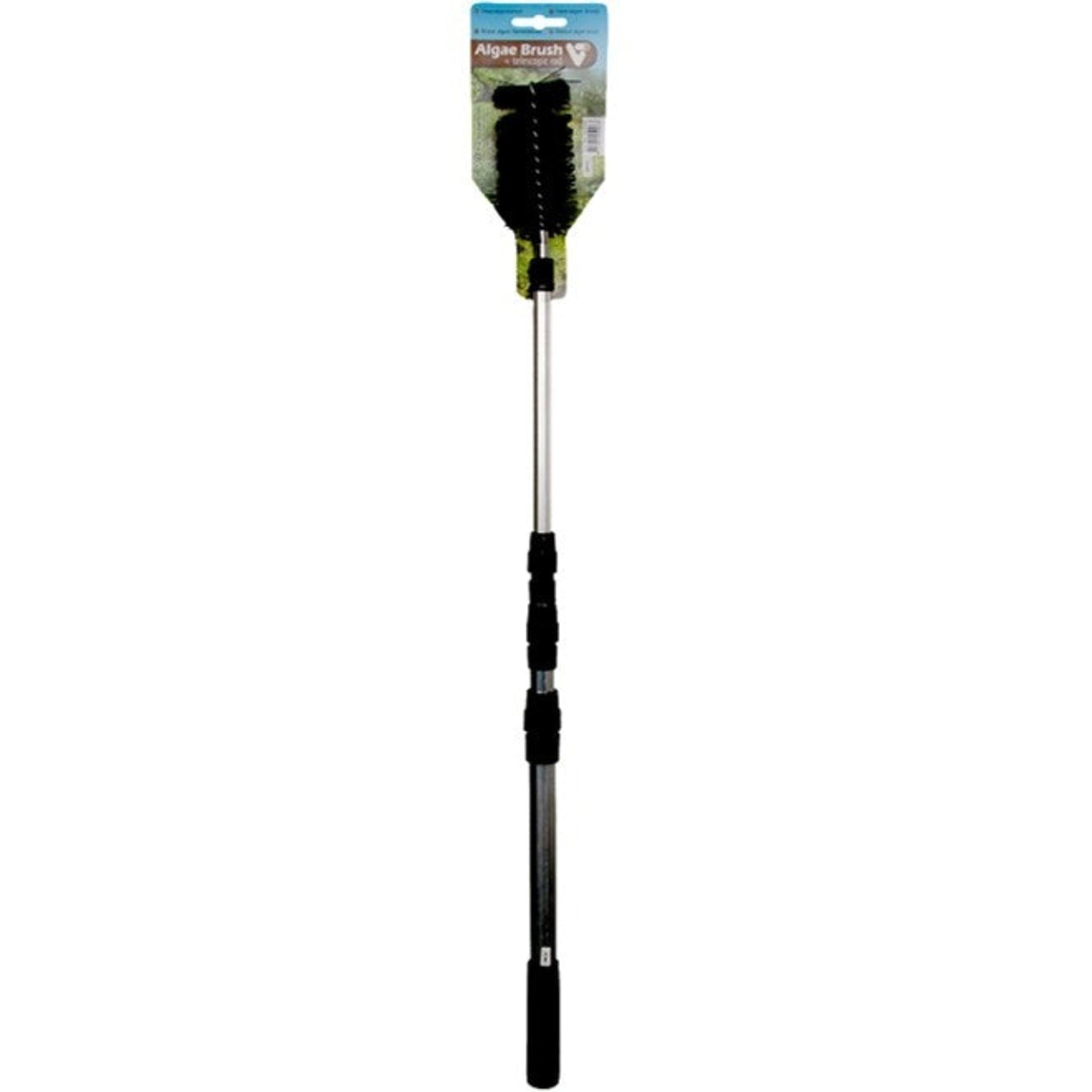 Velda Algae Brush draadalgborstel met telescopische steel
