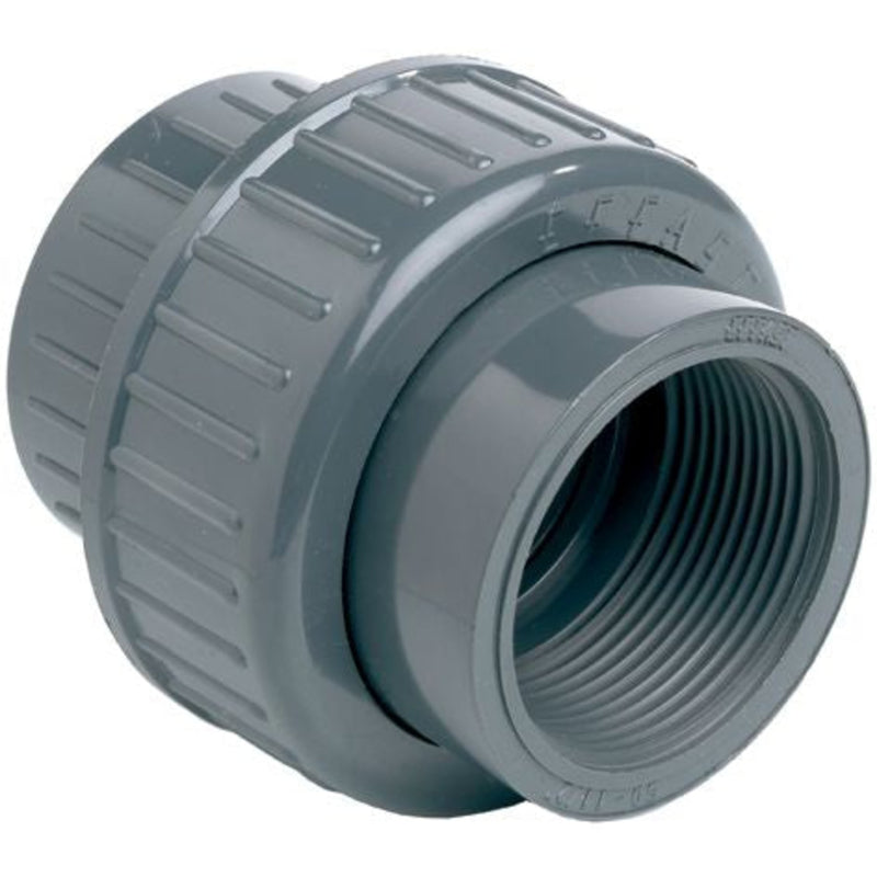 Aquaforte 3/3 koppeling Lijm x Binnendraad 90mm x 3" - productfoto, PVC Hulpstuk bij Vijvercentrum