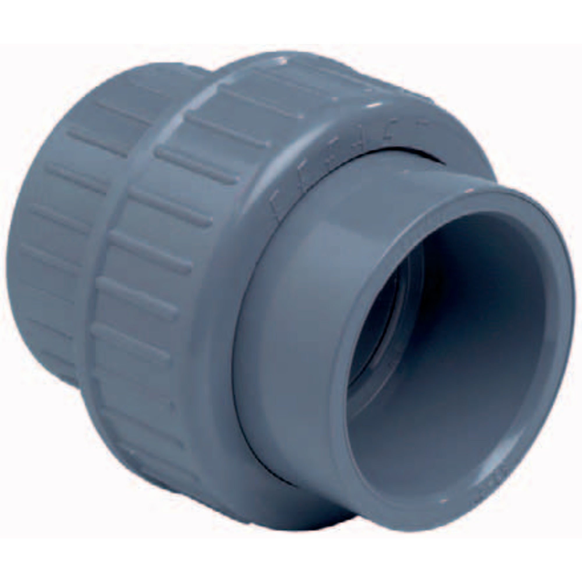 PVC 3/3 koppeling met O-ring 50mm PN16