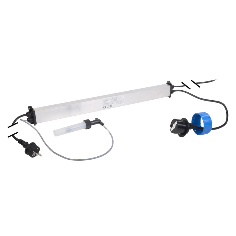 Elektrisch gedeelte UV-C amalgaam 130 watt +f sw BL, UV-C Unit bij Vijvercentrum