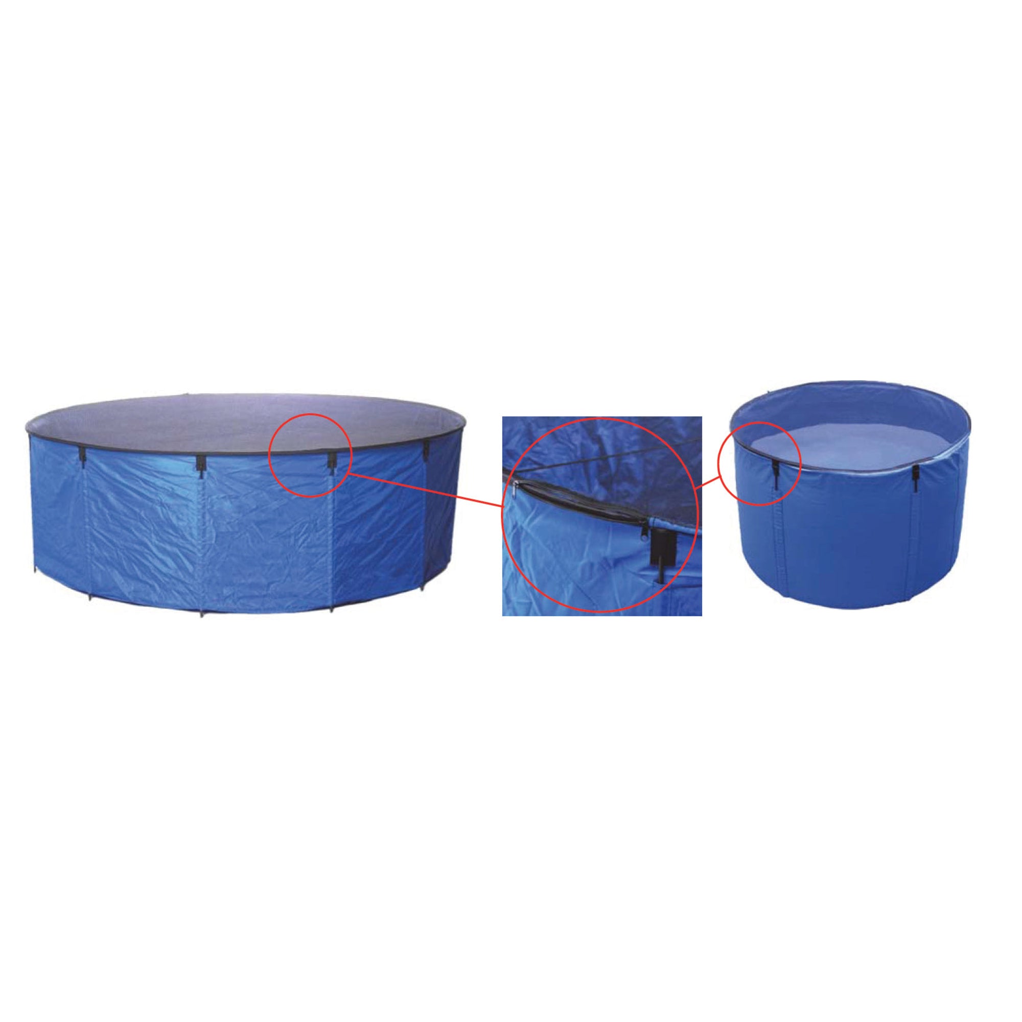 AquaForte flexibele koi bowl Ø90mm x H60cm