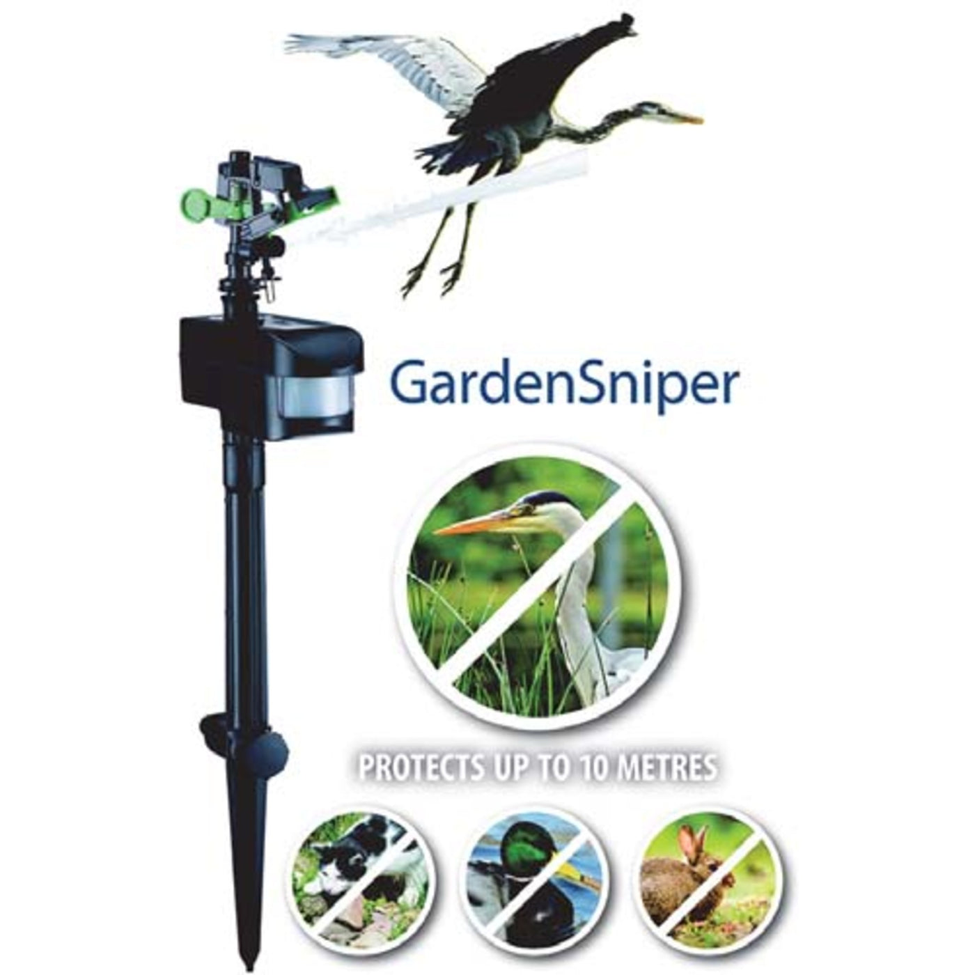 AquaForte Garden Sniper reigerschrik