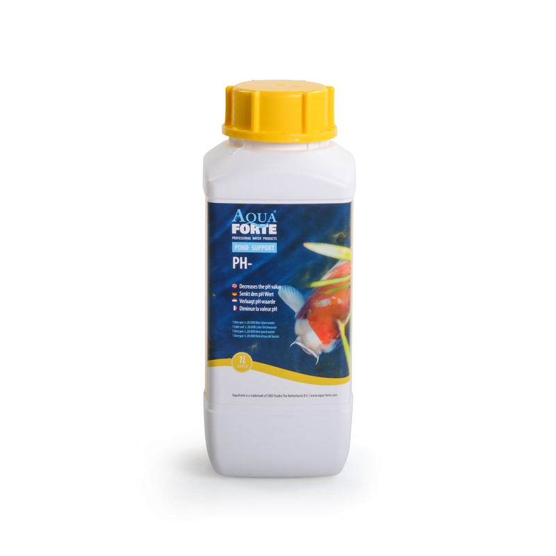 AquaForte PH- 1 Liter / ± 1.500gr, Waterverbeteraar bij Vijvercentrum