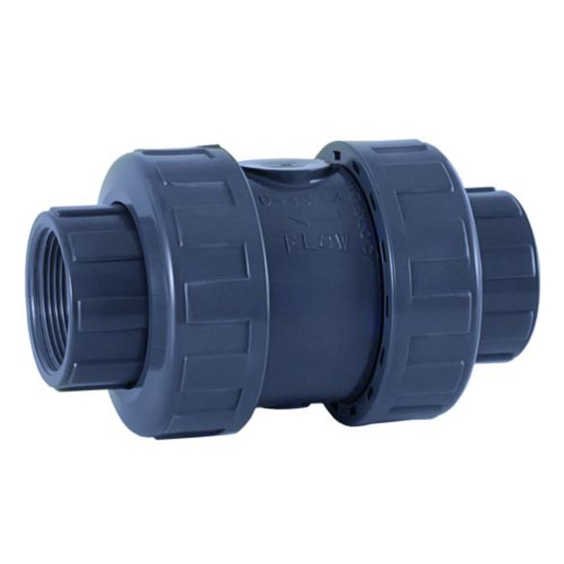 Cepex PVC terugslagklep + veer ½" binnendraad PN16, PVC Hulpstuk bij Vijvercentrum