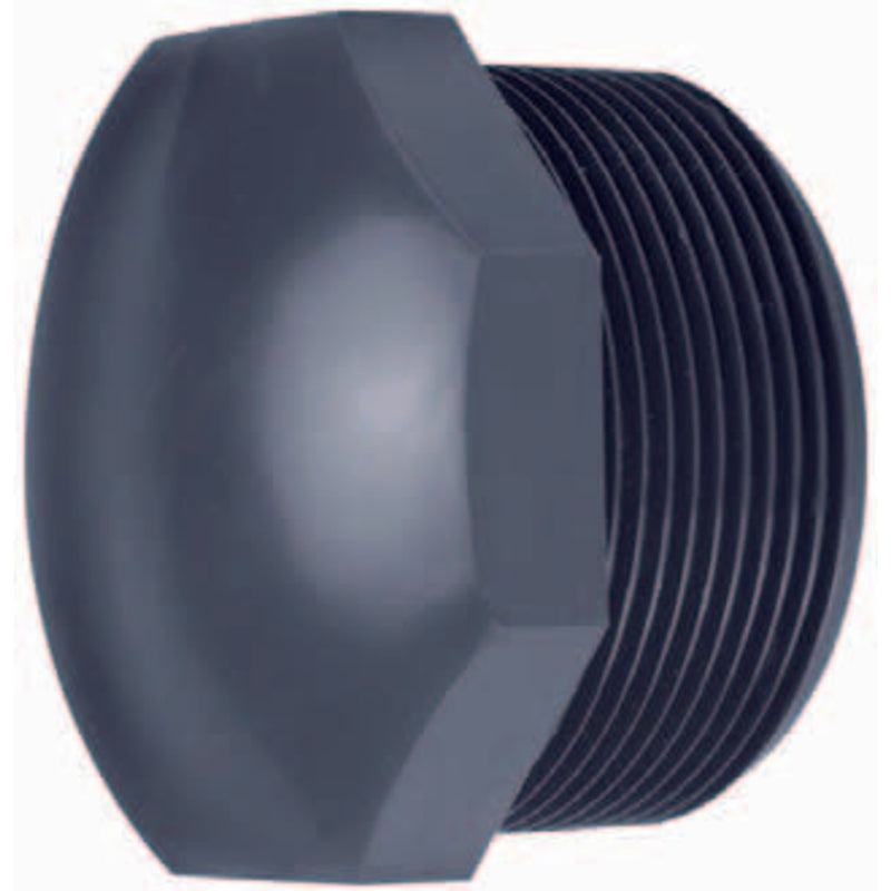PVC draadplug 2" buitendraad PN10, PVC Hulpstuk bij Vijvercentrum