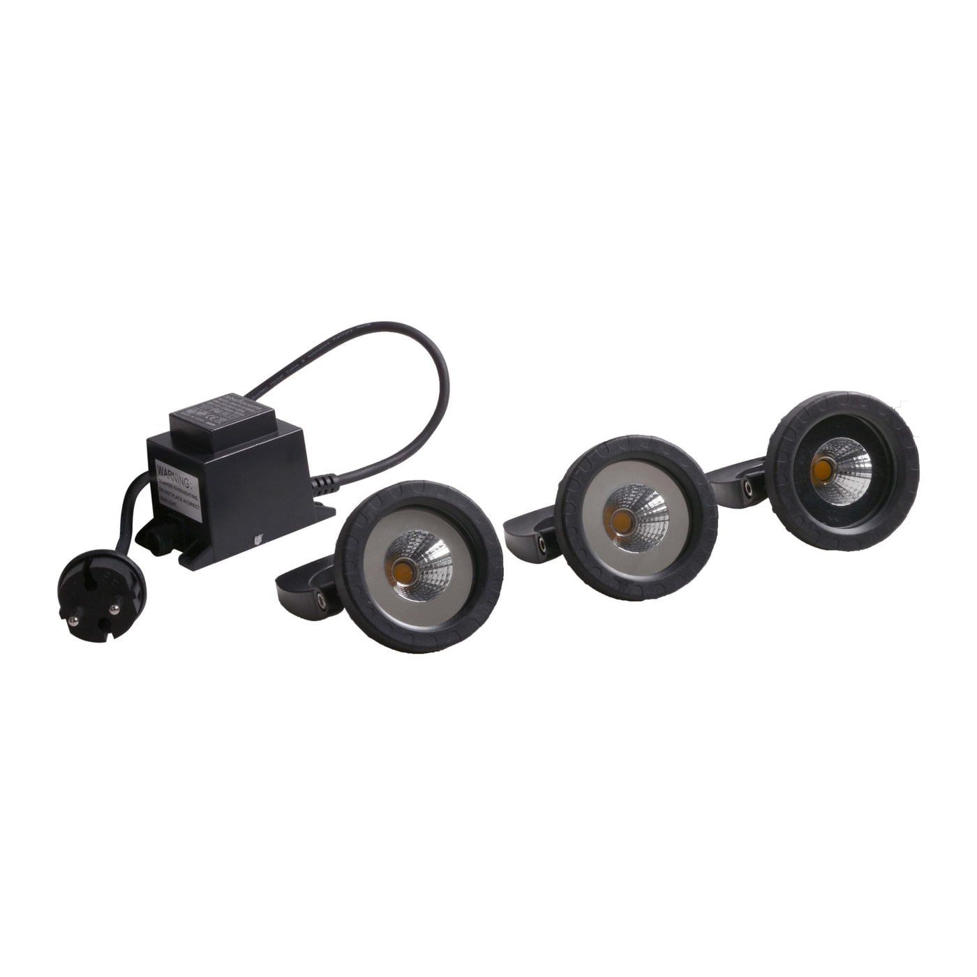 AquaForte verlichtingset fontein 3 x 6 Watt