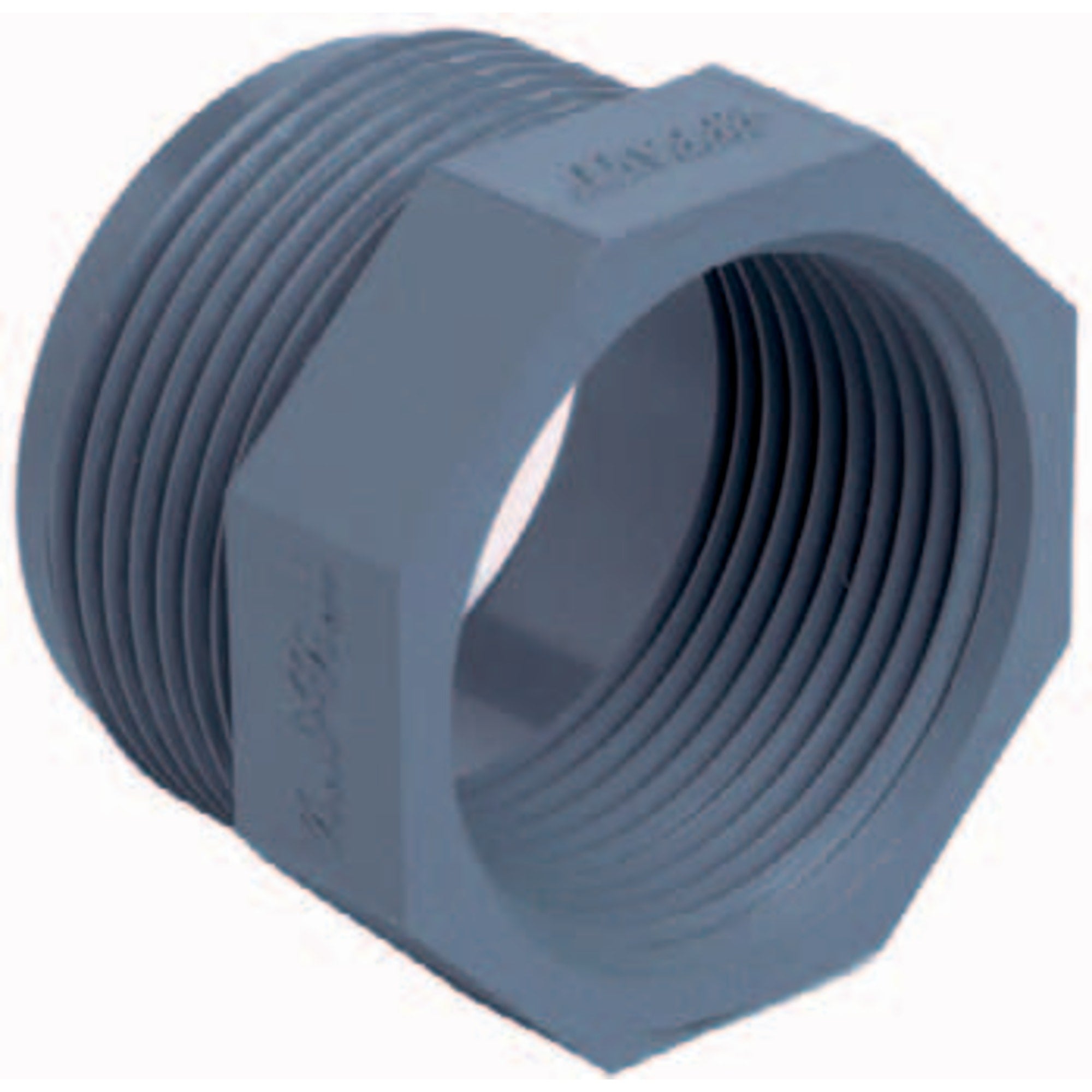 PVC verloopring 1¼" buitendraad x 1" binnendraad PN16