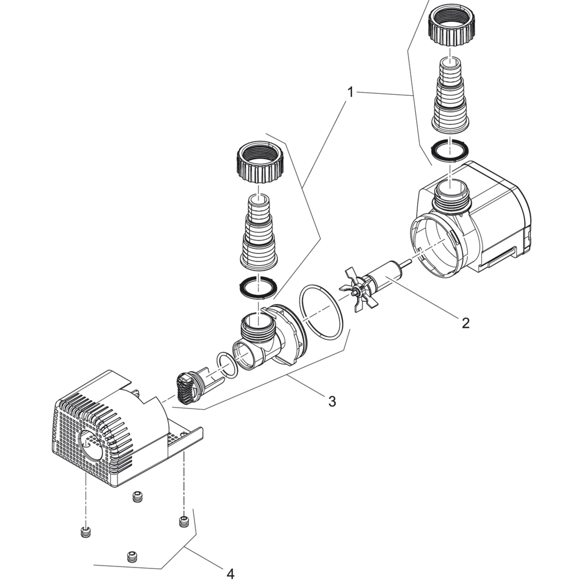 BG vervangrotor Aquarius Universal 1500