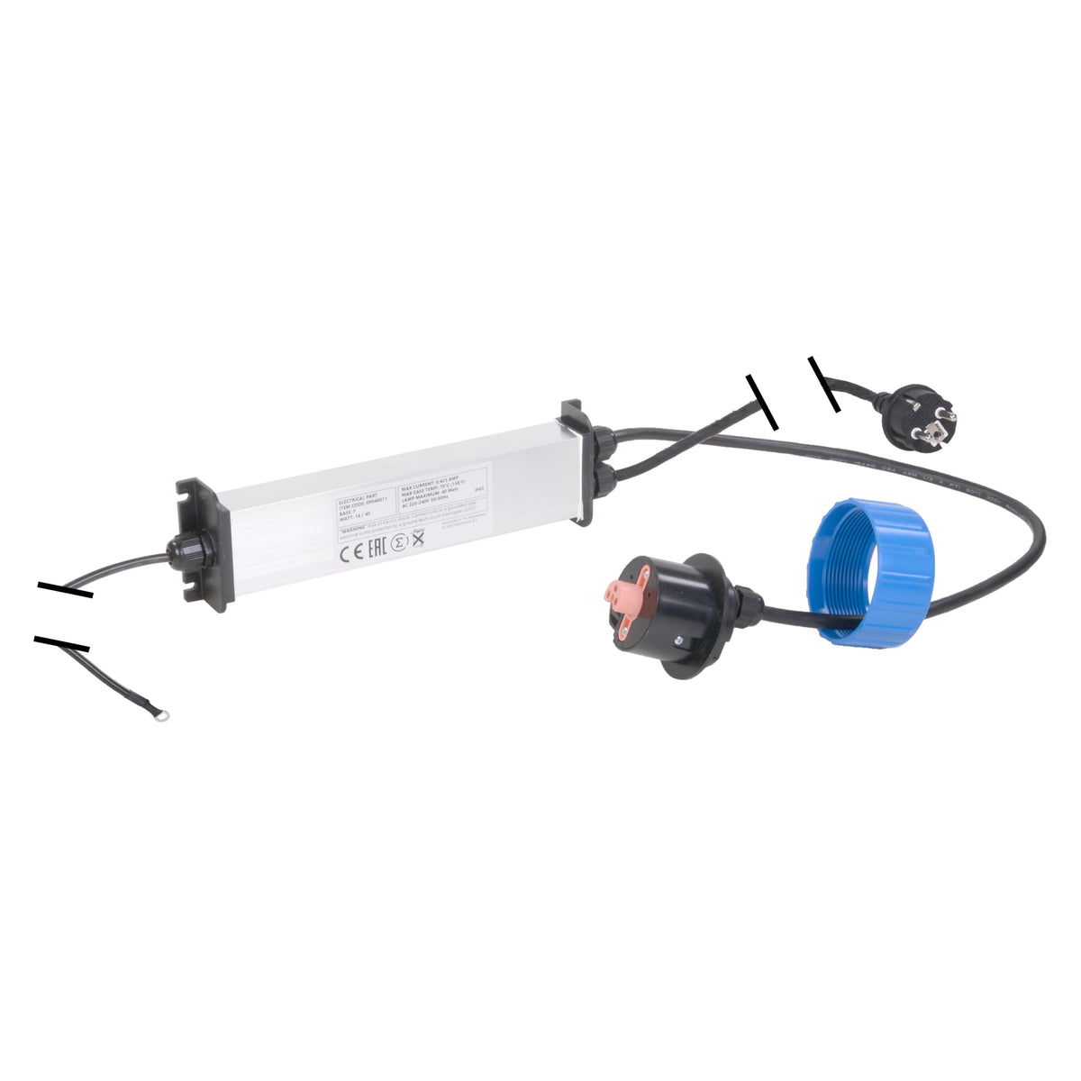 Blue Lagoon Tech 16/40 watt Elektrisch gedeelte