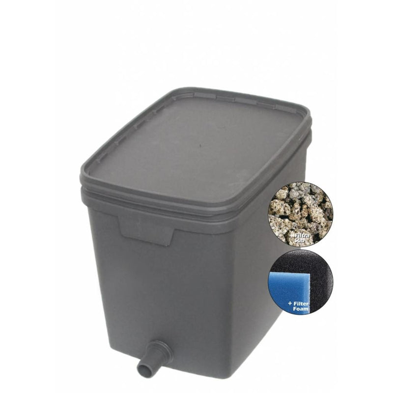Box Filter 4000 (incl. filterschuim & filtra-substraat), Filtermedium bij Vijvercentrum