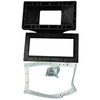 Brede mond Kit (Zwart) voor Wandskimmer, miniatuur 1