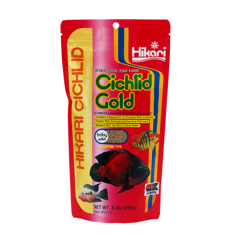 Cichlid Gold Baby 250 Gram, Visvoer bij Vijvercentrum
