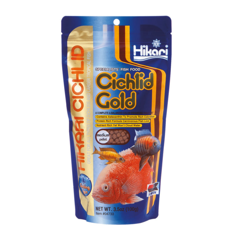 Cichlid Gold Medium 100 Gram Zinkend, Aquarium bij Vijvercentrum