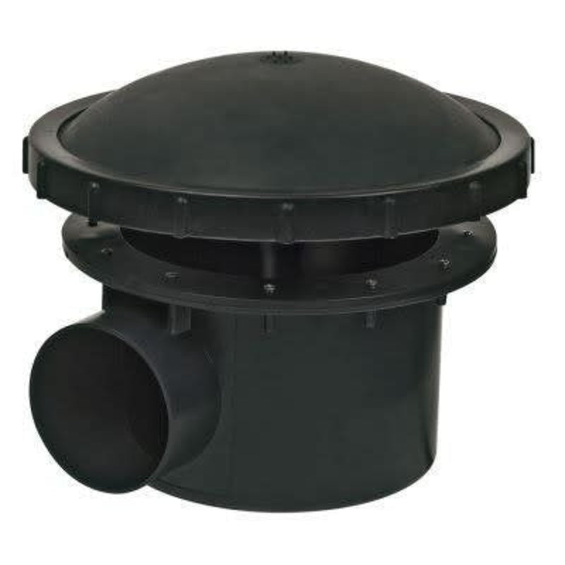 Complete bodemdrain 110mm met beluchtingsdeksel, Vijverfolie bij Vijvercentrum