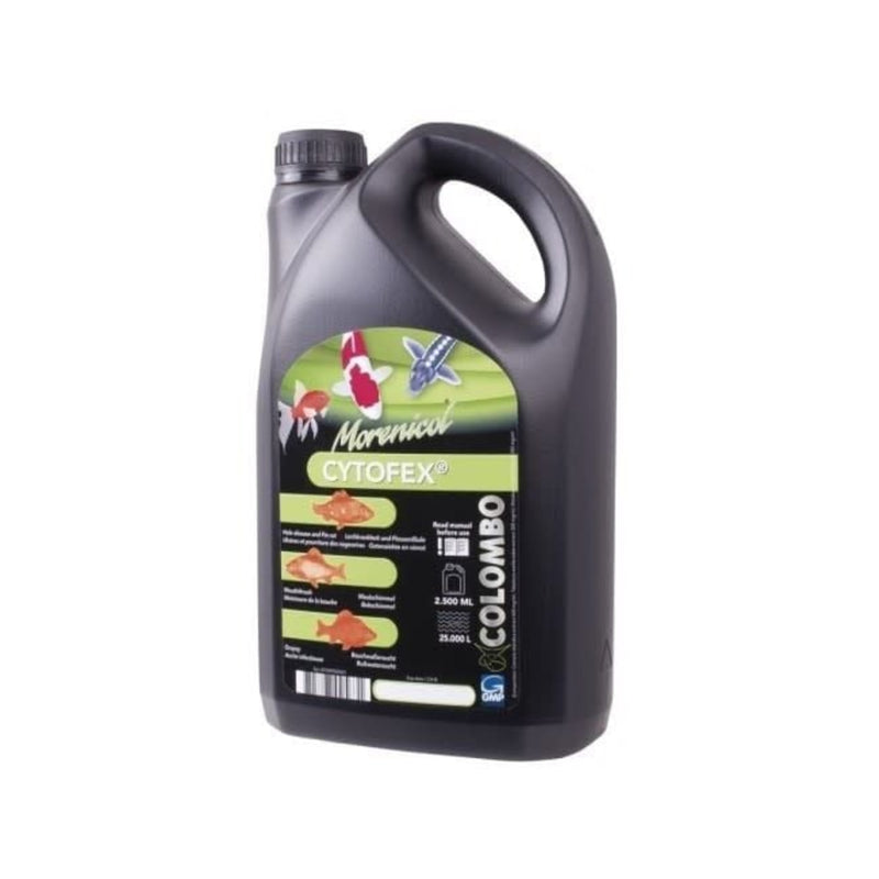 Cytofex 2500 ML/25.000L, Vismedicijn bij Vijvercentrum