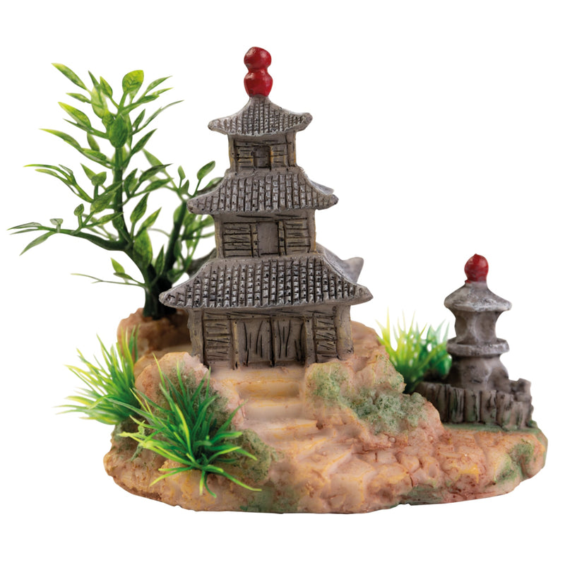 Deco Temple 1, Aquarium Decoratie bij Vijvercentrum