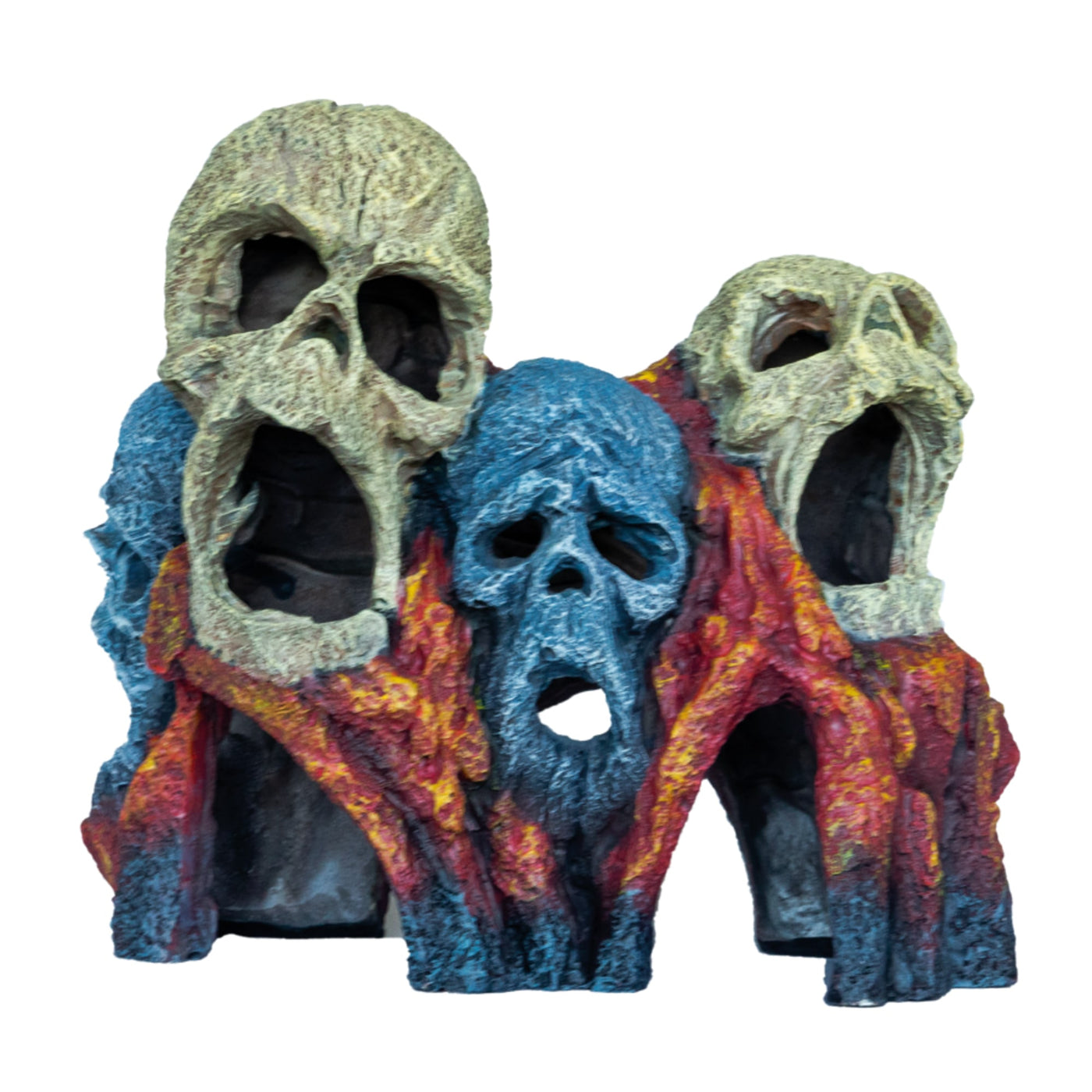 Deco Tiki Skull
