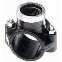Aanboorzadel 32mm x ¾" binnendraad + RVS ring, miniatuur 1