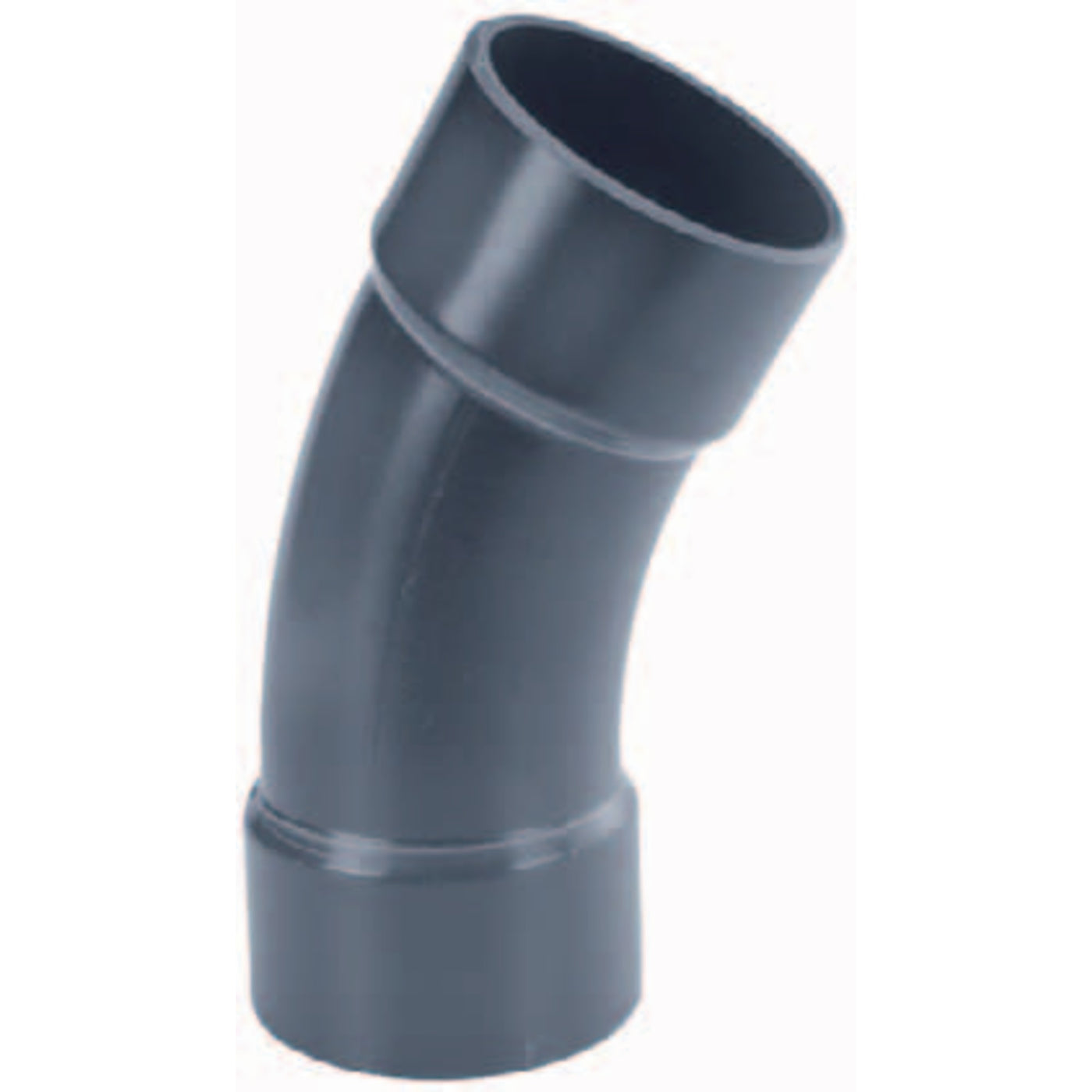 PVC bocht (uit buis vervaardigd) 30° 110mm PN10