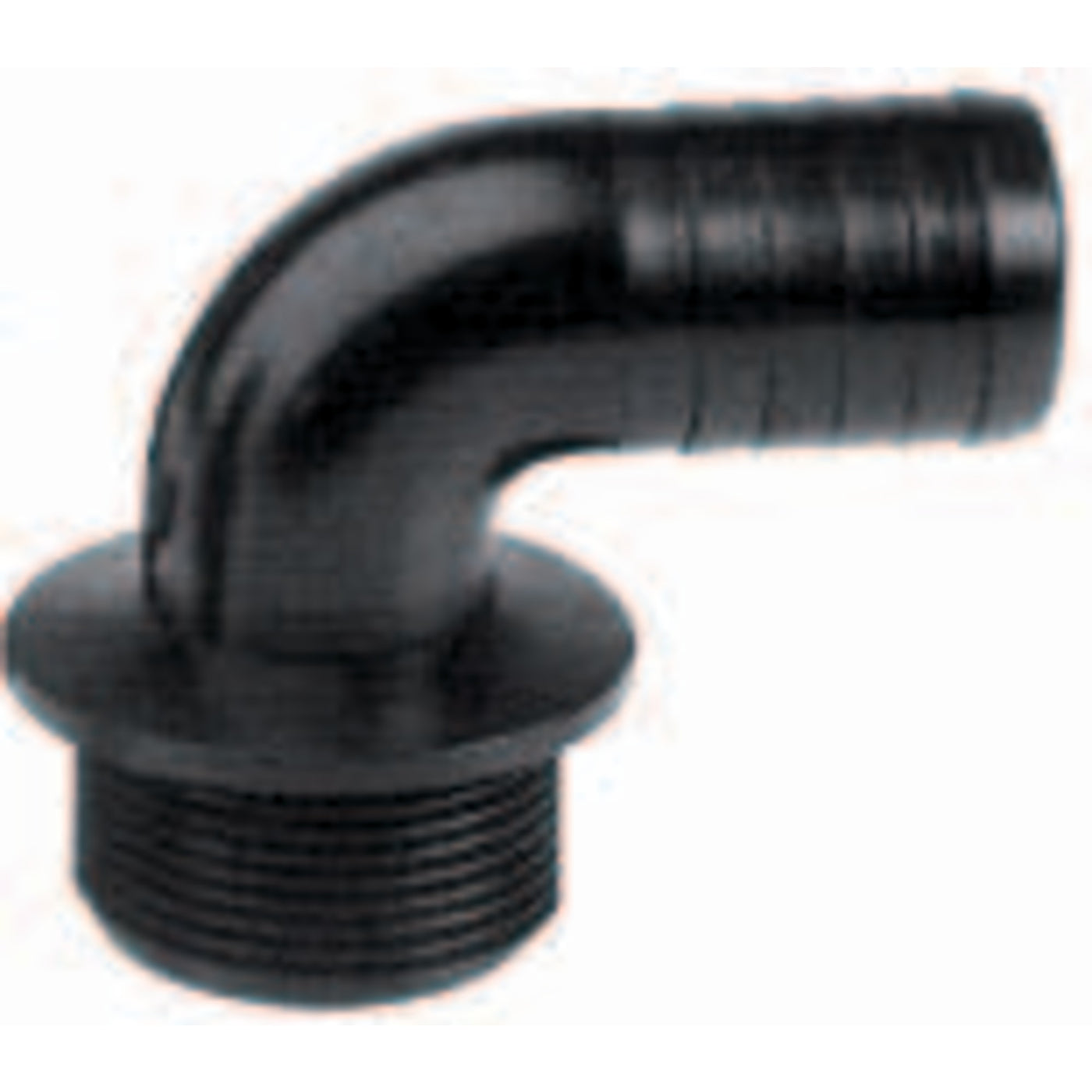 PP slangpilaar 90° 1½" buitendraad x 40mm tule
