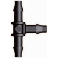 Verbinder T-stuk 4 x 4 x 4mm tule, miniatuur 1