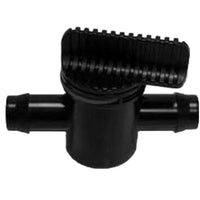 Nylon afsluitkraan 19mm tule, miniatuur 1