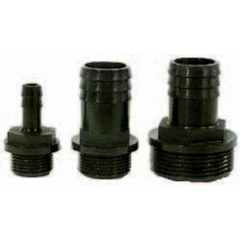 Europond PP slangpilaar ¾" buitendraad x 25mm tule - productfoto, PVC Hulpstuk bij Vijvercentrum