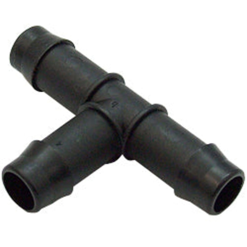 Nylon T-stuk 19mm tule, Slangverbinder bij Vijvercentrum