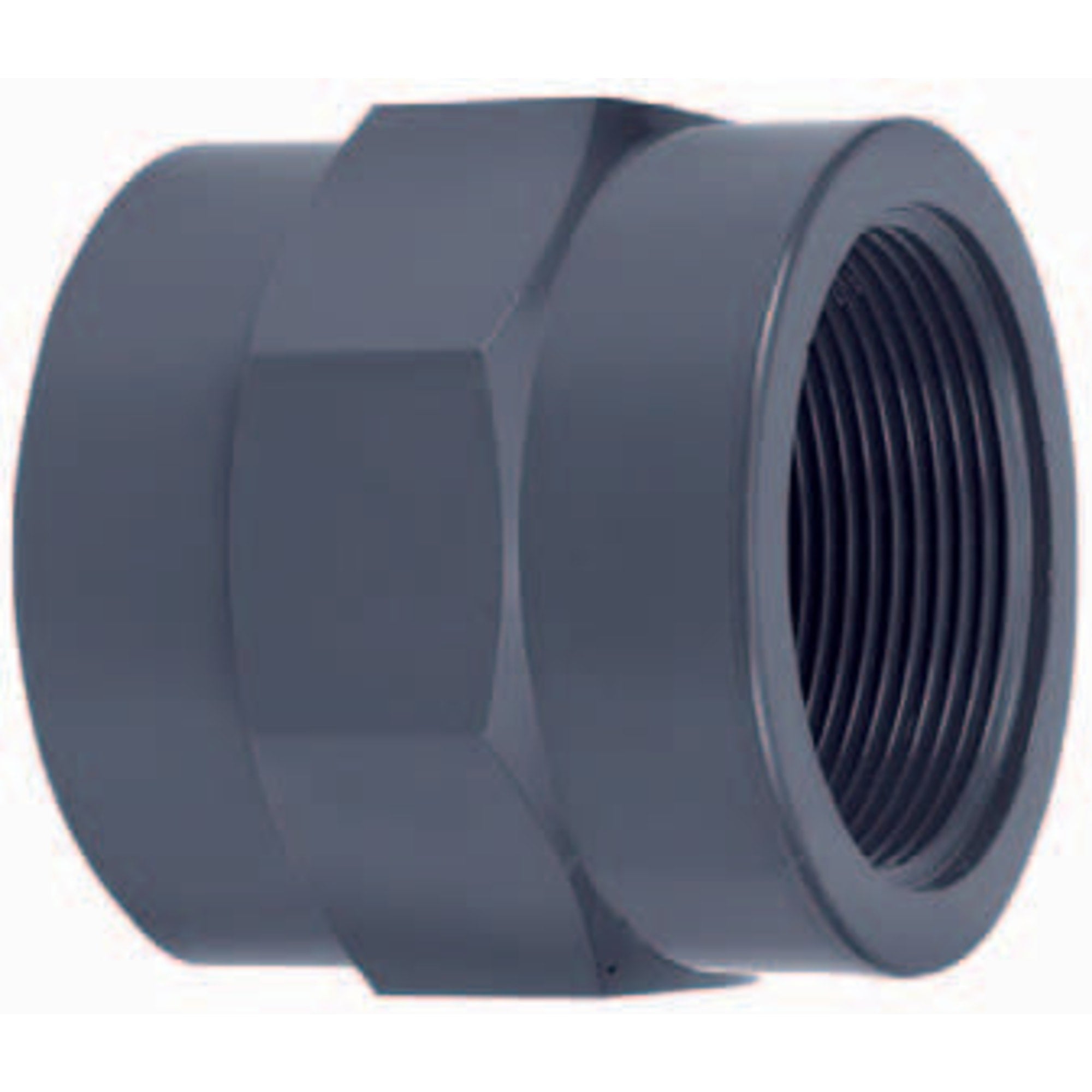 PVC schroefbus 32mm x ¾" binnendraad PN16mm