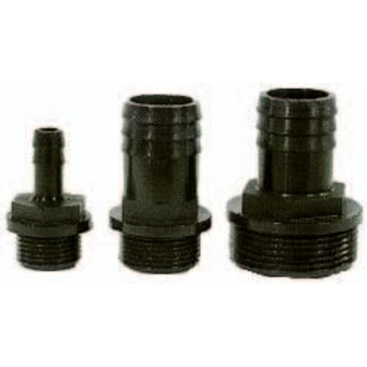 PP slangpilaar ½" buitendraad x 19mm tule
