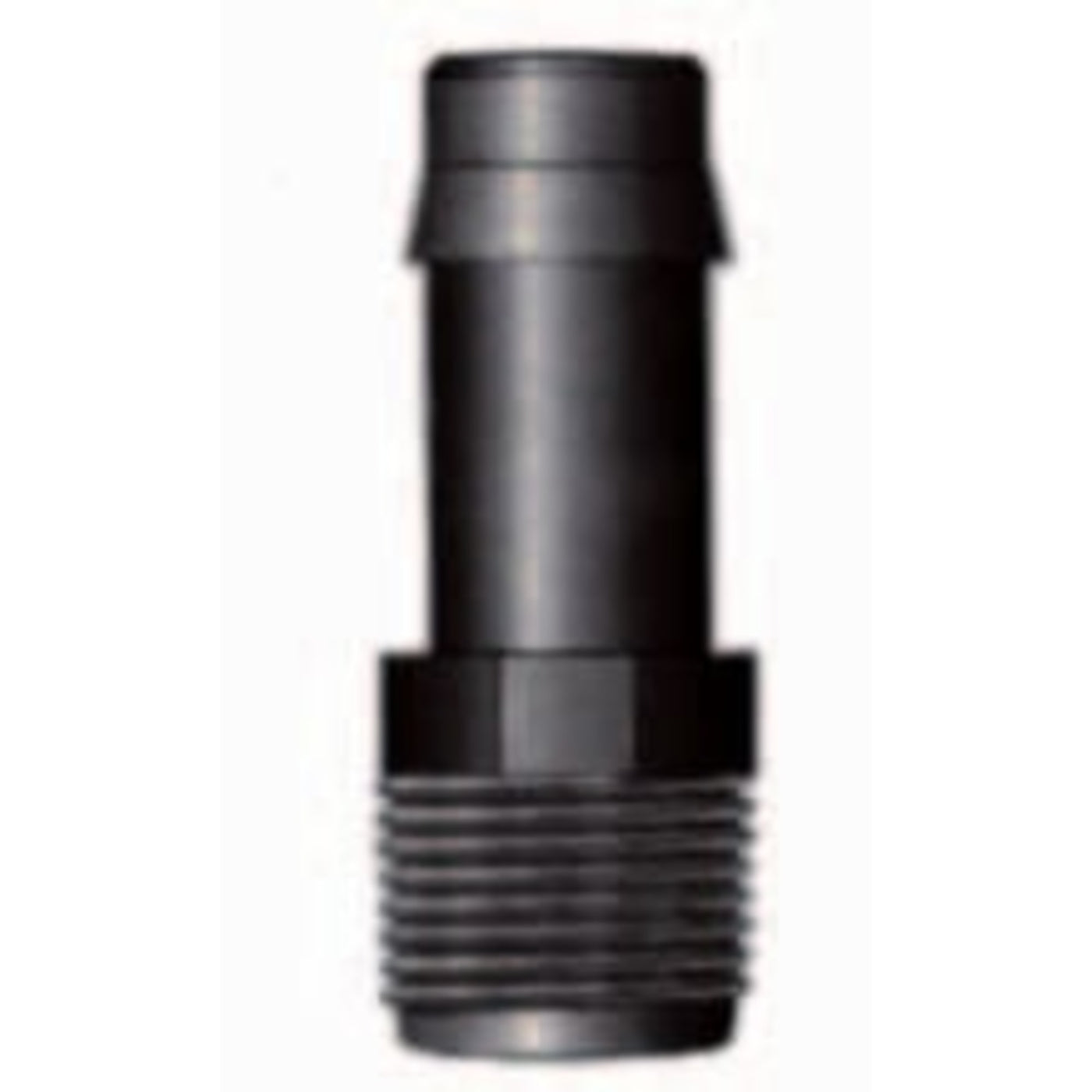 Nylon slangpilaar ½" buitendraad x 13mm tule