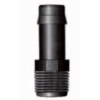 Nylon slangpilaar ½" buitendraad x 13mm tule, miniatuur 1