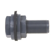 PVC tankdoorvoer 16mm x 16mm ½", miniatuur 1