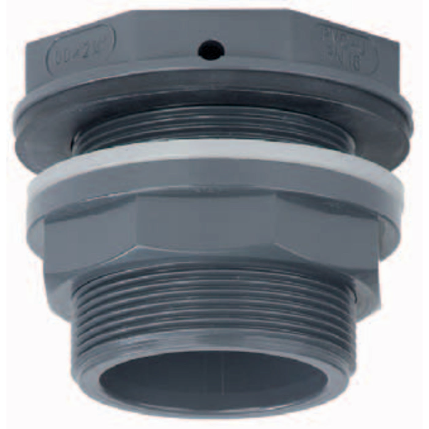 PVC tankdoorvoer 25mm met lage leegloop