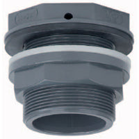 PVC tankdoorvoer 25mm met lage leegloop, miniatuur 1