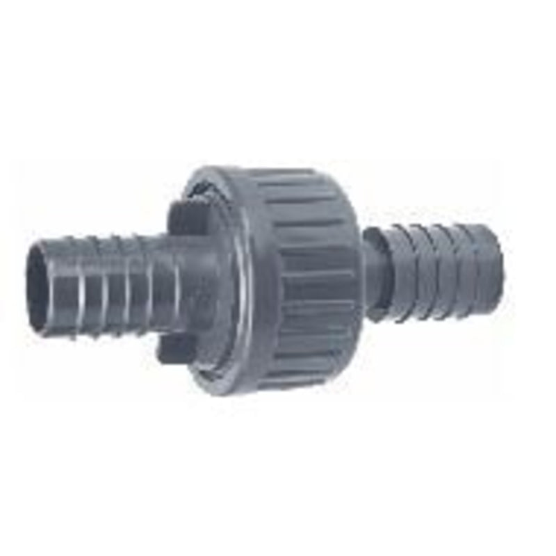 PE terugslagklep 21mm tule, PVC Hulpstuk bij Vijvercentrum