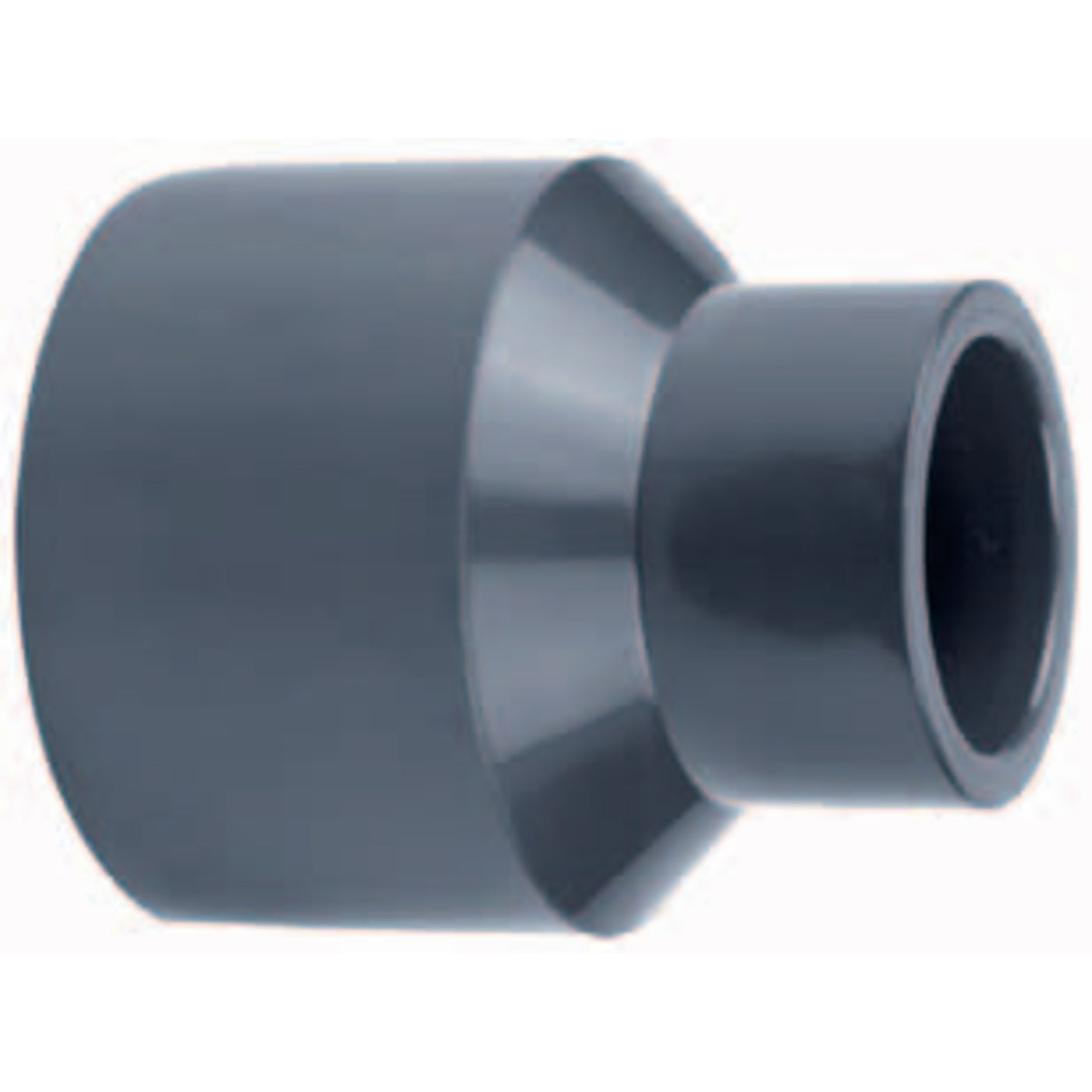 PVC verloopsok 63/75 x 50mm PN16